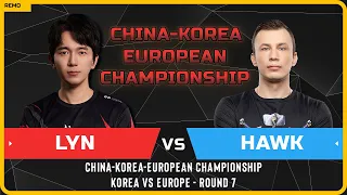 WC3 - [ORC] Lyn vs HawK [HU] - Playday 5 - China-Korea-European Championship