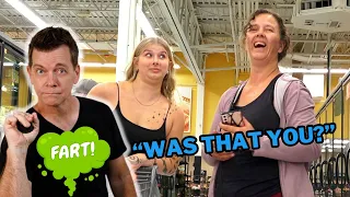 THE POOTER - "Was that you?" - Farting at Walmart | Jack Vale