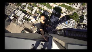 HANGING FROM A BROOKLYN SKYSCRAPER "Beautiful BK NYC"