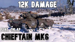 Chieftain MK6 feat. Chlap420: 12K Damage: WoT Console - World of Tanks Modern Armor