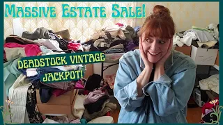 The LARGEST & BEST Estate Sale I've Ever Been To! ~Estate Sale Thrift With Me!~