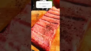 why don't they tell price 🙄 #shorts #funnyvideo #food #bbq #steak