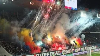 FC Basel - FC Zurich Pyro show