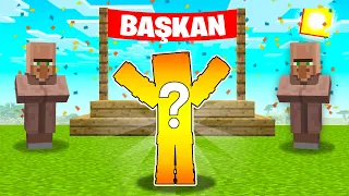 KÖYÜMÜZÜN YENİ BAŞKANI!🎉 (Minecraft Ahtapot Adası)