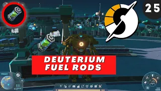 Setting Up Deuterium Fuel Rod Production