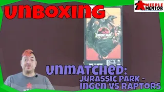 Unboxing Unmatched: Jurassic Park - InGen vs Raptors