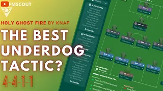 Underdog Tactic For Football Manager 2020 by Knap