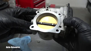 How to clean throttle body on Nissan Frontier