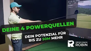 deine 4 Powerquellen, dein Potenzial für bis zu 50m mehr Driveweite