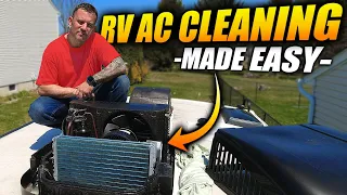 RV AC Coil & Filter Cleaning -  Air Conditioner Maintenance Made Easy!