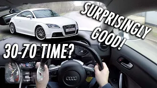 2008 Audi TTS DRIVING POV/REVIEW // AN ABSOLUTE BARGAIN!