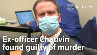 Jury finds Derek Chauvin guilty of murdering George Floyd