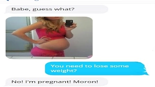 FUNNIEST PREGNANCY TEXTS FAILS 2016 (Part 3)