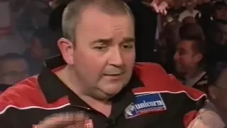 Phil Taylor left Fuming When Interviewed After Beating Mason 2007 Ladbrokes