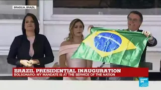 REPLAY - Watch Brazil's president Jair Bolsonaro's inaugural ceremony