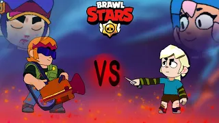 brawl stars Sam vs Gus (prt 1) Newest brawler's #brawlstars