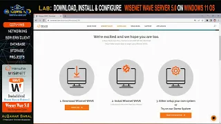 Wisenet Lab - DOWNLOAD, INSTALL & CONFIGURE WISENET WAVE SERVER ON WINDOWS 11 OS