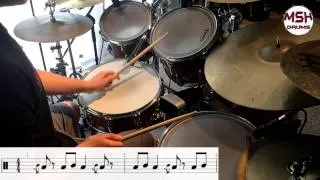 How to Play "Down With The Sickness" Accurately -- Drums