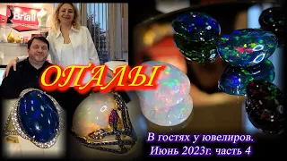 4.  Коллекция дизайнерских украшений с опалами от компании BRIALL . Июнь 2023