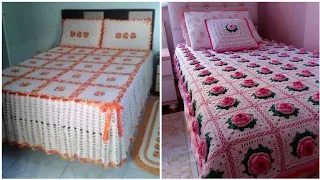Most Attractive And Classy Crochet Bedsheets Designs patterns And Ideas//Crochet Patterns