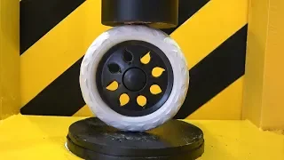 Hydraulic press vs Wheel