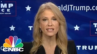 Kellyanne Conway: We Have Hillary Clinton On Defense | Squawk Box | CNBC