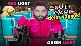 SQUID GAME, DE ÉN VAGYOK AZ ŐR! | Red Light, Green Light KIHÍVÁS