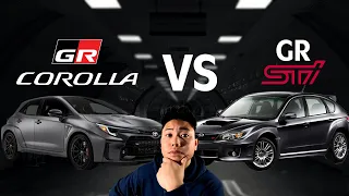 GR Corolla vs GR STI | Japanese Hot Hatch Comparison