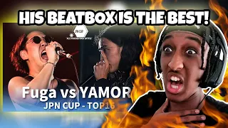 Fuga vs YAMORI | JPN CUP ALL STARS BEATBOX BATTLE | Round of 1/8 | YOLOW Beatbox Reaction