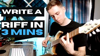 Charlie Robbins writes a riff from scratch in 3 mins