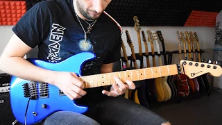 Melodic hard rock / shred guitar solo improvisation