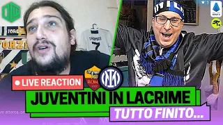 ROMA-INTER 2-4 LIVE REACTION | "CHE BUCIO CHE HANNO QUESTI..." | TIFOSIAMO