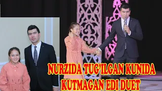 Nurzida Tugilgan_kunida BUNI KUTMAGAN EDI & DUET Sardor Mamadaliyev  #Jonli Konsertda 🌷🌷🌷