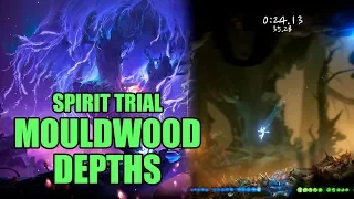 Ori and the Will of the Wisps - Mouldwood Depths - Заросшие Недра - 29.35 [Spirit Trial, Гонка]