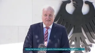 Horst Seehofer zum Kabinettsausschuss Rechtsextremismus am 20.05.20