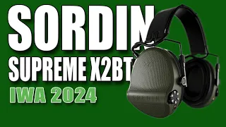 SORDIN SUPREME X2BT - New hunting and shooting hearing protection packed with new features.