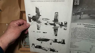 Fairchild Republic A-10 А Thunderbolt II (Удар молнии II ) 1:72 . Обзор.