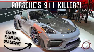 2022 Porsche Cayman GT4 RS – Redline: First Look – 2021 LA Auto Show