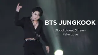 [Fancam] BTS Jungkook Blood Sweat & Tears. Fake Love l 방탄소년단 정국 직캠 ㅣPTD Seoul Concert 2nd Day 220312