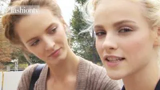 Model Talks - Ginta Lapina - Interview & Highlights at Fashion Week 2012 Spring | FashionTV