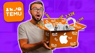 J'ACHÈTE DES OBJETS "APPLE" SUR TEMU ! (Unboxing)