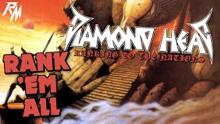 DIAMOND HEAD: Albums Ranked (From Worst to Best) - Rank 'Em All