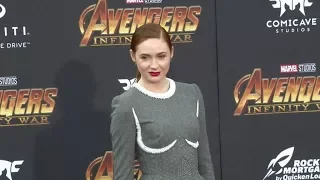 Karen Gillan at the Avengers Infinity War Premiere in Los Angeles