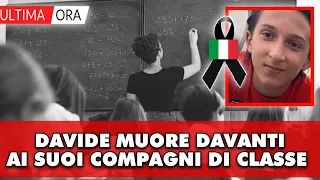 Davide si accascia a terra e muore davanti ai compagni di scuola: poco fa la terribile scoperta...