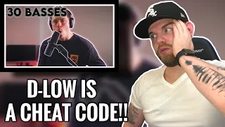 [Industry Ghostwriter] Reacts to: D- Low- 1 BEATBOXER | 30 BASSES - He has to be the GOAT.