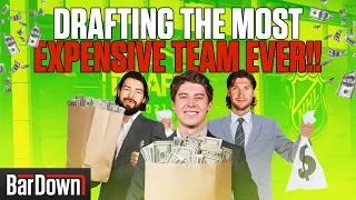 DRAFTING THE MOST EXPENSIVE TEAM EVER IN NHL22