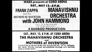 Zappa & the Mothers @ Detroit's Cobo Hall, May 12, 1973