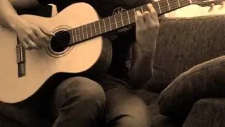 Corpse Bride - Victor Piano Solo (on guitar) + TAB