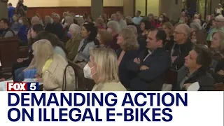 New Yorkers demand action on illegal e-bikes