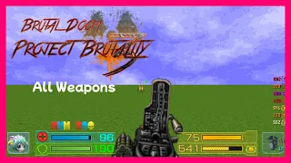 GZDOOM [Project Brutality 3.0] All Weapons